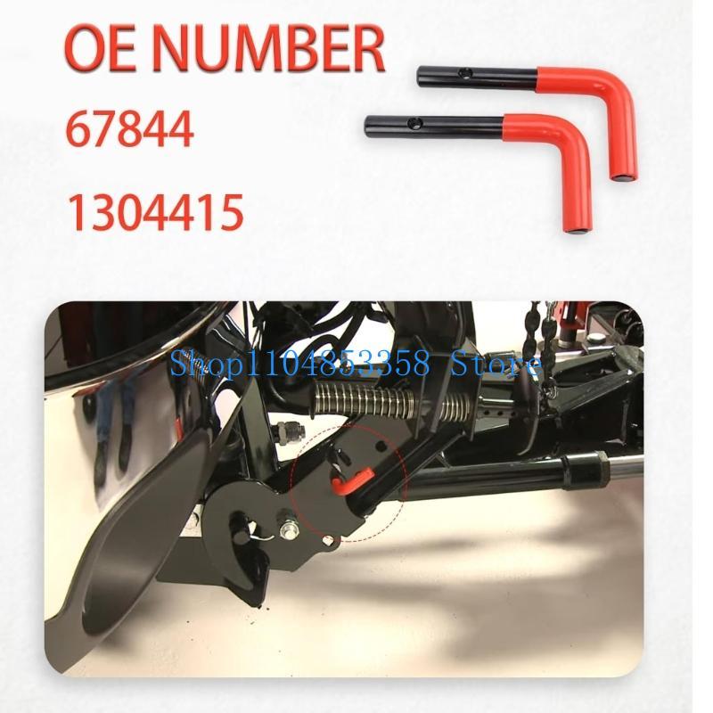 652F Replacement 5/32inch Hairpin Clips Snow Plow Mount Stand Lock Pin 67844 Easy Installation for Western Plow