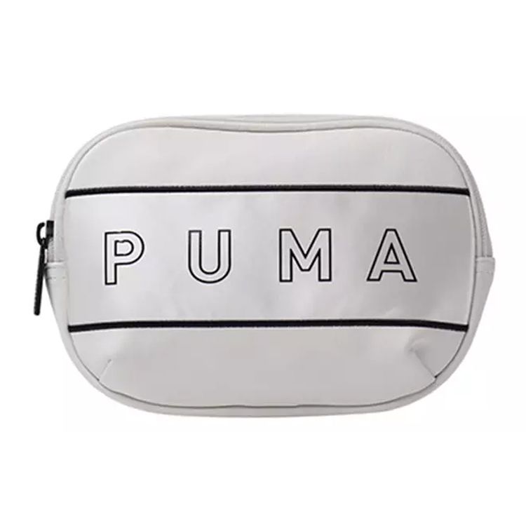 Puma Core Color Block Fabric Shoulder Bag Women Bags Smoke-Gray 077391-02