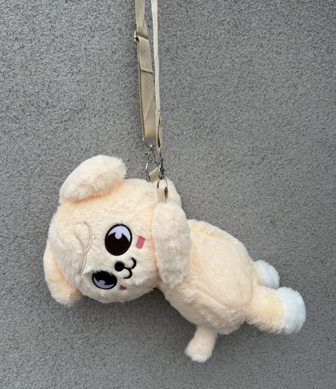 New Plush Animal Doll Crossarm Bag Anke Pop up Week SKZ Fans K-pop Birthday Gift Children Adult Gift Decoration