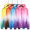 Lightweight Outdoor Sports Jacket Hooded Polyester Waterproof Running Jacket Summer UV-Resistant Hiking Cycling Jacket