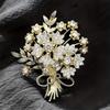 Elegant Tree of Life Brooch & Bouquet Pin, Luxury Women's Fashion Floral Brooch, High-End Multifunctional Decorative