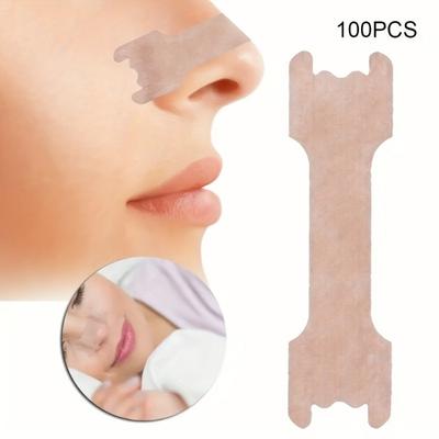 100 Pcs Nasal Massager for Easy Breathing and Snore-Free Sleep - Fragrance Free Anti-Snoring Device for a Restful Night's Sleep