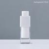 15Ml 30Ml 50Ml Airless Pump Rotate Cosmetic Container Frosted Double-Layer Thickened Square Lotion Empty Airless Bottle