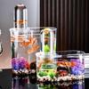 Transparent Oval Fish Tank for Study or Living Room - Small Home Ecological Goldfish Desk Tank