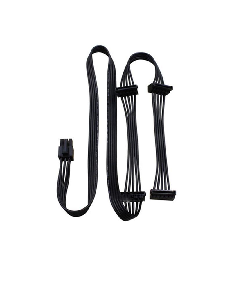 PCI-E 6Pin 1 to 4 SATA Power Supply Cable for CORSAIR RM1000x RM850x RM750X PSU