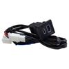 Dual USB Fast Charger Socket Outlet PD+QC3.0 Quick Charging Auto Phone Adapter Car Charger Adapter for VW Multivan T5 03-15