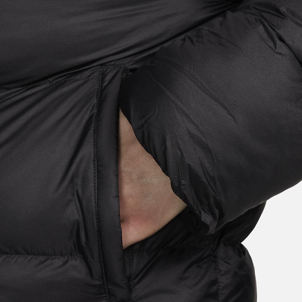 Nike X MMW Jednobarevná bunda se stojáčkem na zip s dlouhým rukávem Unisex bunda Černá DR5359-010