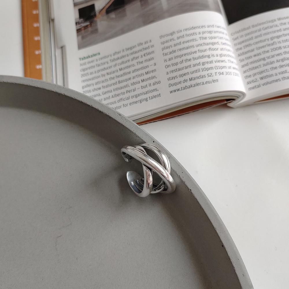 Cool Girls 925 Sterling Silver Party Accessories Fashion Jewelry Finger Ring Adjustable Open Rings