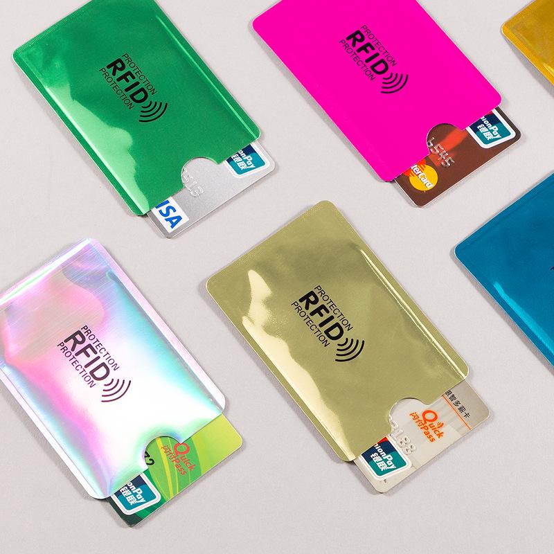 Capa de Alumínio Antifurto para Cartões Bancários RFID & NFC