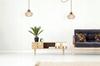 Hanging Lamp, Ceiling Chandelier, Wooden, Led Lampshade