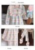 2025 Women's Coral Fleece Pajamas Set, Thick Long Sleeve & Pants, Sweet Style, Plus Size Homewear