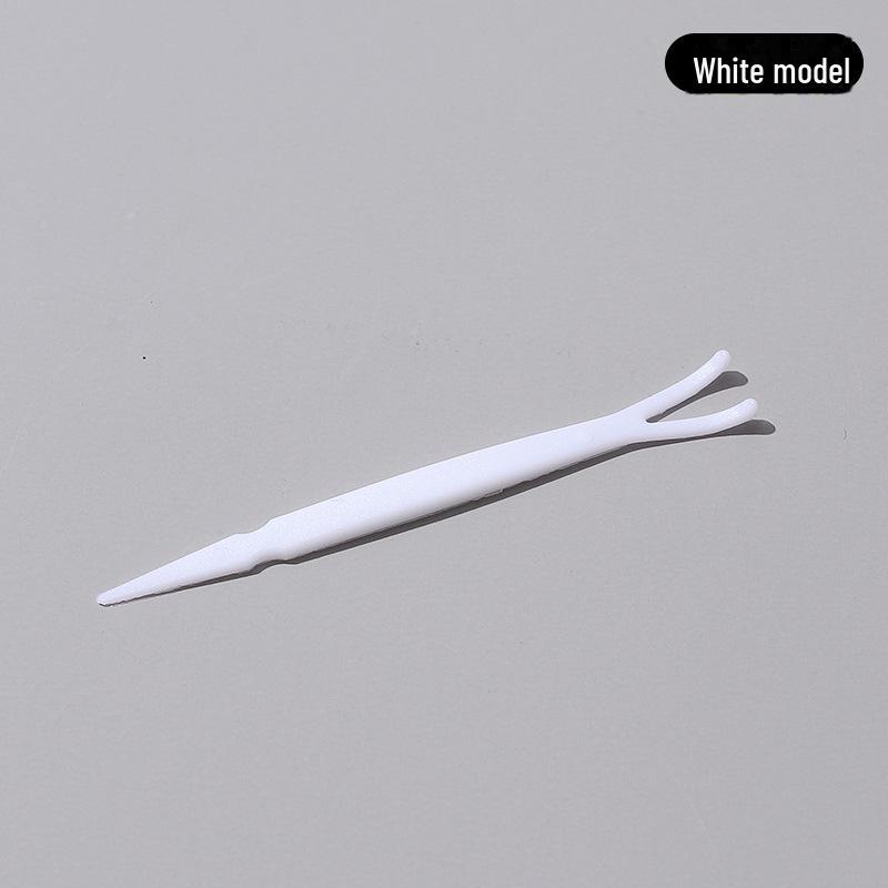 

Невидимый кружевной двойной пинцет для наклеек на веки - инструмент для макияжа красоты