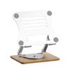 Portable Ergonomic Computer Stand Featuring 360 Rotatable Design and Height Adjustment for Better Cooling