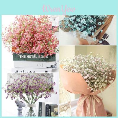 Beautiful Artificial Fake Baby's Breath Gypsophila Flowers Bouquet For Home And Wedding Decor