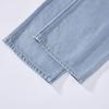 2024 Summer Women's High-Waisted Wide-Leg Jeans – Lightweight, Loose, Slimming, Floor-Length Pants