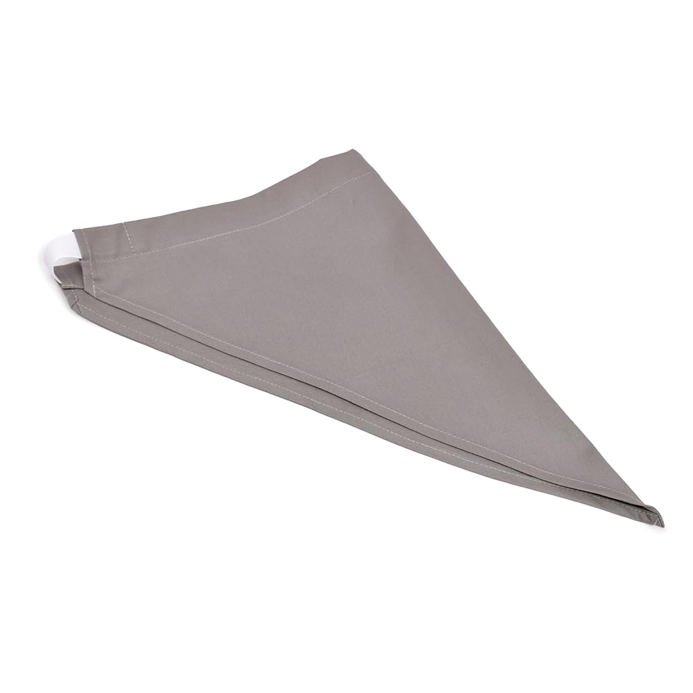 COLORFUL CANDY STYLE Apron In Solid Color and Ash Triangle Scarf Elementary School N1256240 Children's (100-120cm) Gray, Boys', Easy-to-Put-On/Off