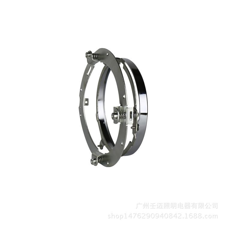 7-Inch Round Jeep Wrangler Off-Road Headlight Protection Bracket