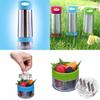Aqua Zinger Flavor Infuser Portable Juice Cup With Hand Press Juicer For Refreshing Fruit Infusions