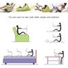 Folding Table Laptop Desk USB Portable Aluminum Alloy Adjustable Notebook Stand for Bed Sofa Laptop Table Home Office Computer Desk