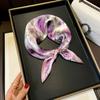 Beige Silk Silk Scarf Small Square Scarf Women's Versatile 111 Mulberry Silk Headband Small Silk Scarf Fashion Small Scarf with Shirt