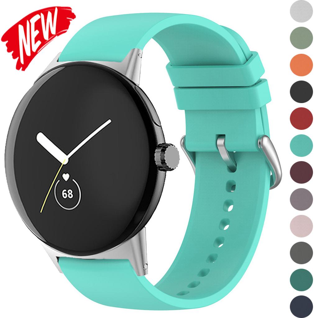 Silicone Band For Google Pixel Watch 4/3/2/1 41mm Sport Strap For Pixel Watch 4/3 45mm Smartwatch Elastic Bracelet Accessories