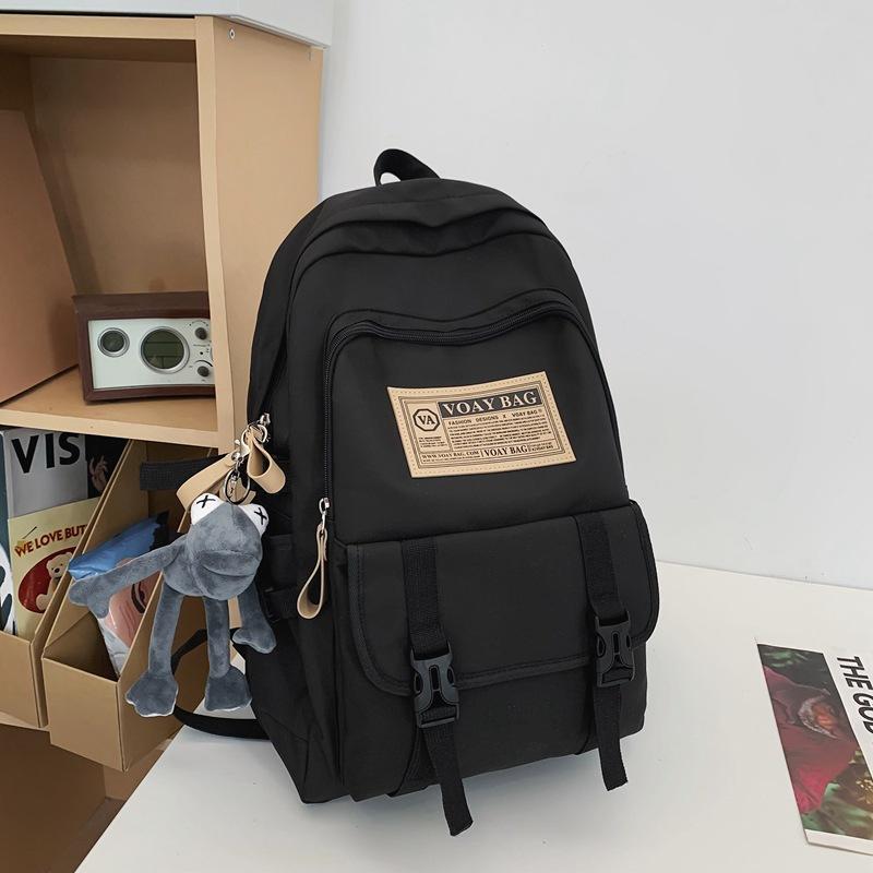 Новый модный рюкзак большой емкости мужской школьный туристический рюкзак модный японский простой студенческий универсальный школьный рюкзак
