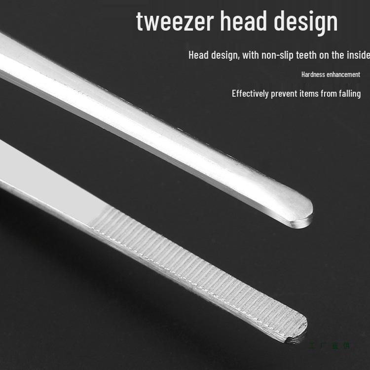 Extra Long Stainless Steel Tweezers for Aquatic Plants and Turtle Feeding