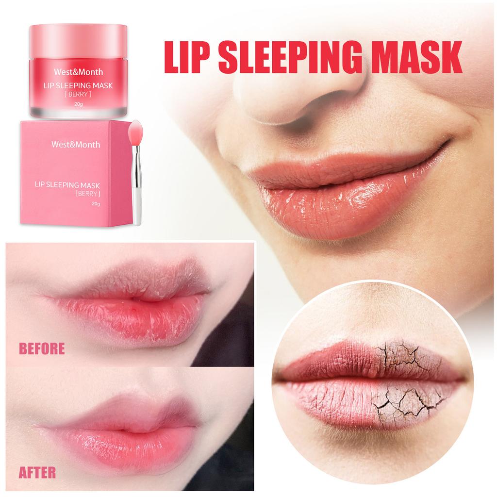 Jelly Lip Mask Night Repair Hydrating Moisturizing Lip Care
