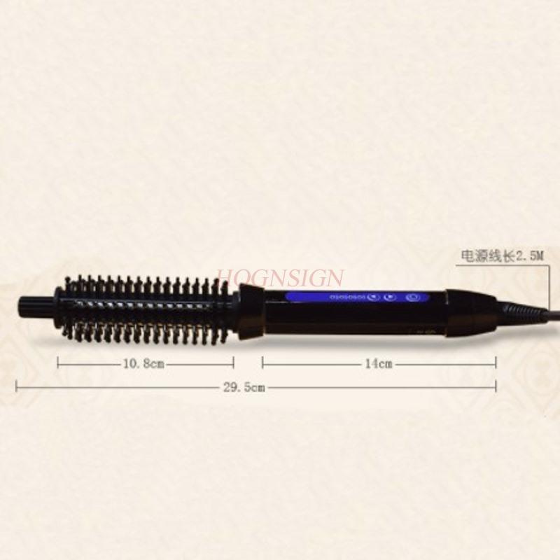 Anti-scalding Ceramic Electric Hair Comb Does Not Hurt Straight Round Bar Dual-use Men's Buckle Short Hair Pear Head Perm Sale