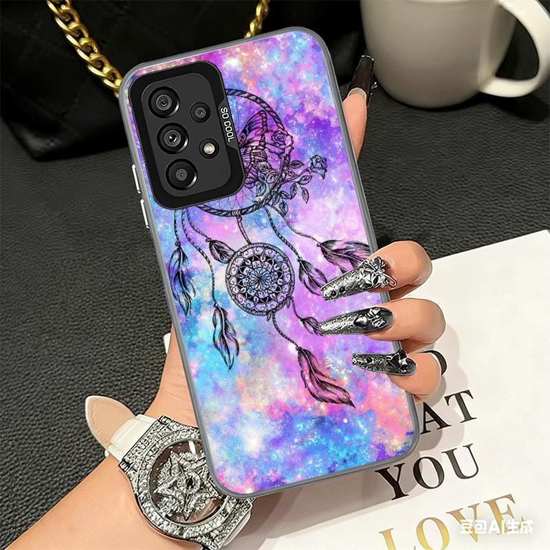 Mandala Dreamcatcher Shockproof Phone Case for Samsung A17 A16 A15 A14 A37 A57 A36 A56 A26 A35 A55 A25 A34 A54 A24 A13 A23 A33 A