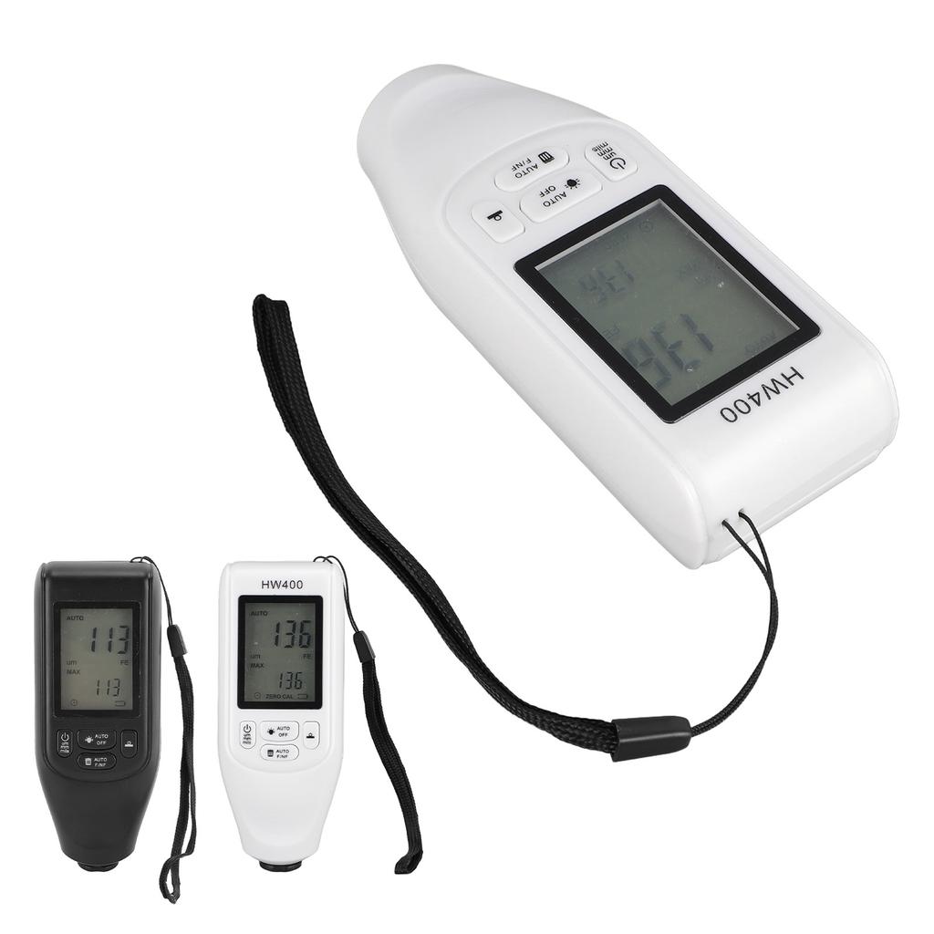 Lackschichtdickenmessgerät 0-2000um 3 Einheiten FE NFE Automatische Erkennung Digitales Schichtdickenmessgerät