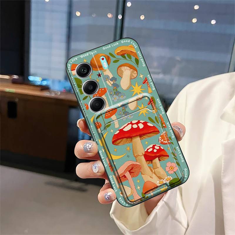 protective Dirt-resistant Phone Case For Tecno Camon40 4G/CM5 Card bag Waterproof Cute Anti-dust Shockproof Durable TPU