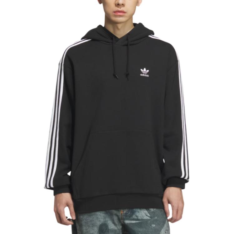 adidas Originals Men's Baggy Hoodie Black KD1860