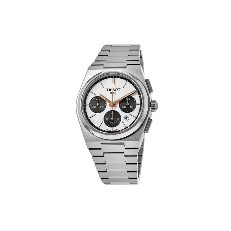 Tissot Colecția PRX Mișcare Mecanică Automată Ceasuri pentru Bărbați Ceas 42mm Cadran Alb Carcasă din Oțel Inoxidabil T137.427.11.011.00