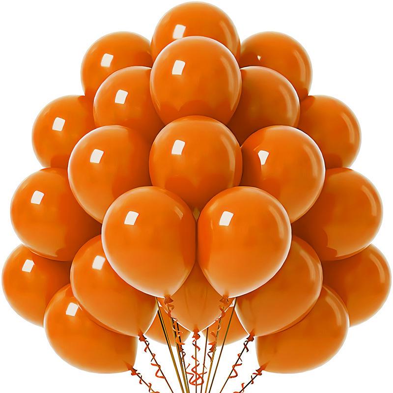 20-Pack 10-Inch Solid Color Balloons for Birthday, Wedding, or Event Decoration