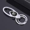 Metal Alloy Logo Keyring Car Keychain For Toyota Yaris Cross Corolla TRD Hybrid Prius CHR Avensis RAV4 Hilux Camry Land Cruiser