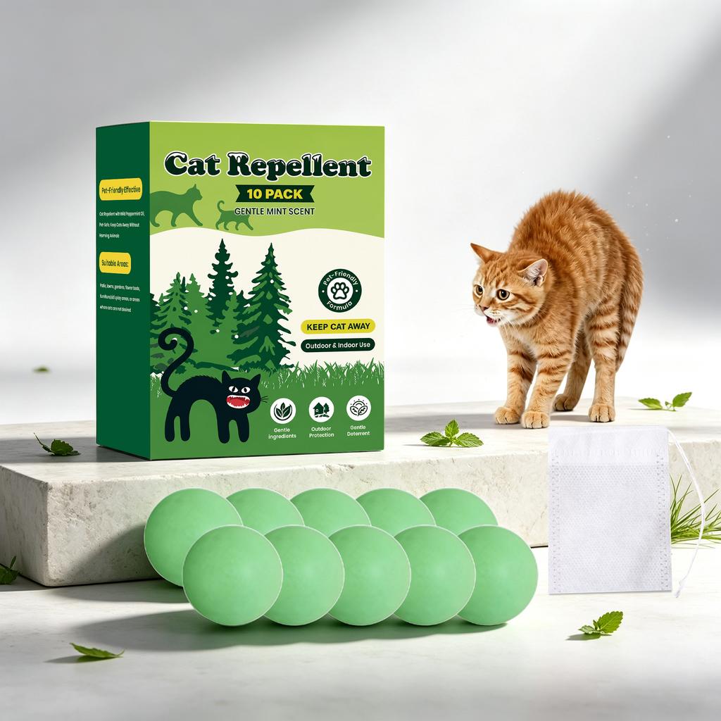 Pellets for Cats - 10 Count - Indoor and Outdoor Use
