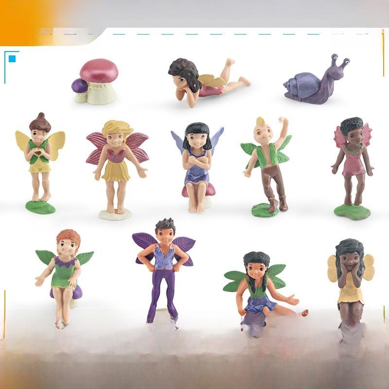 Fantasy Mythical Character Miniature Fairy Model Pvc Decorative Figurine For Collection And Home Decor