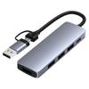 5 In 1 USB Hub Multifunctional Docking Station Connector Accessory Multiple Slots Computer Phone Tablet Converter Tool