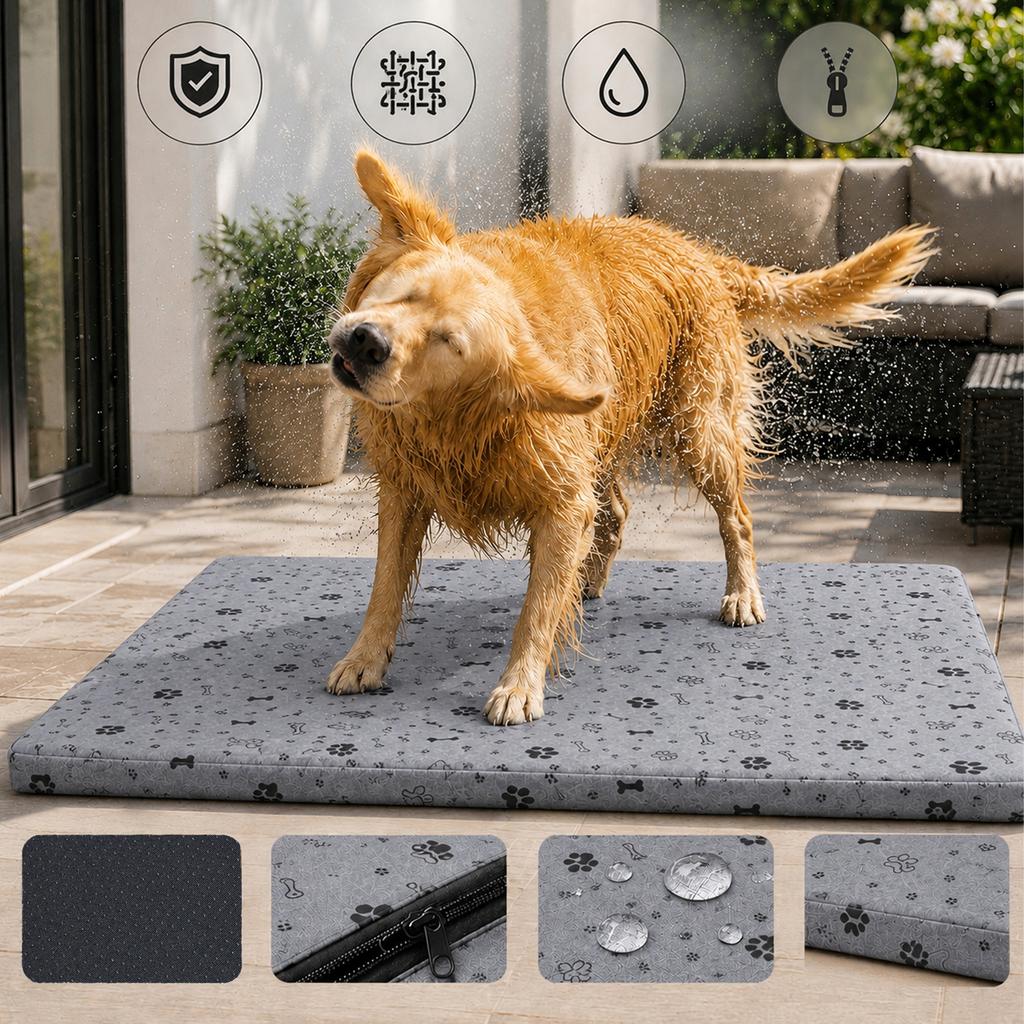 [20] Dog Bed, Pet Mattress 120x90cm LROKI120