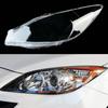 For Mazda 3 Speed 2011~2015 Car Headlight Cover Lens Glass Shell Front Headlamp Caps Transparent Lampshade Auto Light Lamp Case