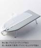 Yamazaki Jitsugyo Ironing Board Aluminum Coat Silver 75X30X20cm Craftsmanship 1225 Boat-shaped Approx.