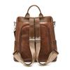 PU Backpack Women's Large Capacity Tassel Backpack Lightweight Multi-function Shoulder Bag