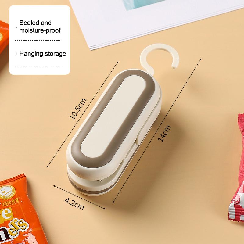 1Pcs Mini Sealing Machine Snack Bag Moisture-Proof Heat Sealing Machine Plastic Bag Clip Food Fruit Snacks Preservation Tools