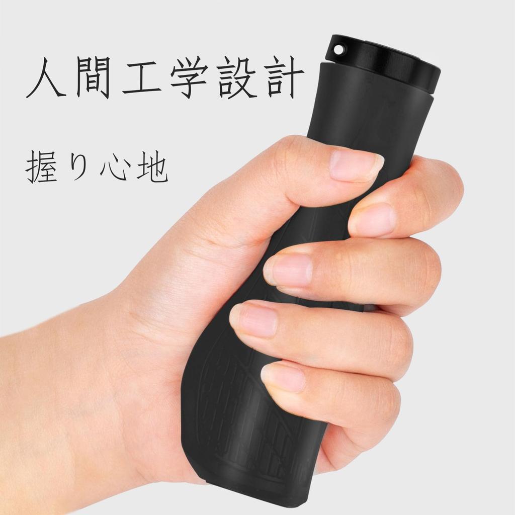 FamGift Bicycle Grip Rubber Anti-Slip Soft Durable Shock Absorption Earthquake