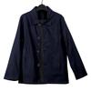 Jaqueta masculina primavera outono manga longa gola virada para baixo único breasted cor sólida blazer de negócios terno casaco casual