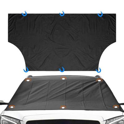 Magnetic Car Snow Shield Windshield Frost Cover Waterproof Heavy Duty All-Weather Oxford Fabric Windshield Cover Window Blanket