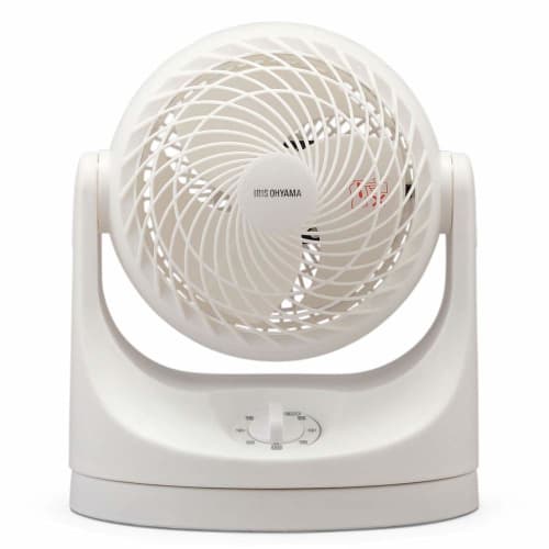 IRIS OHYAMA Circulator 8 Tatami Swing Macaron Shape PCF-MKM15-W White