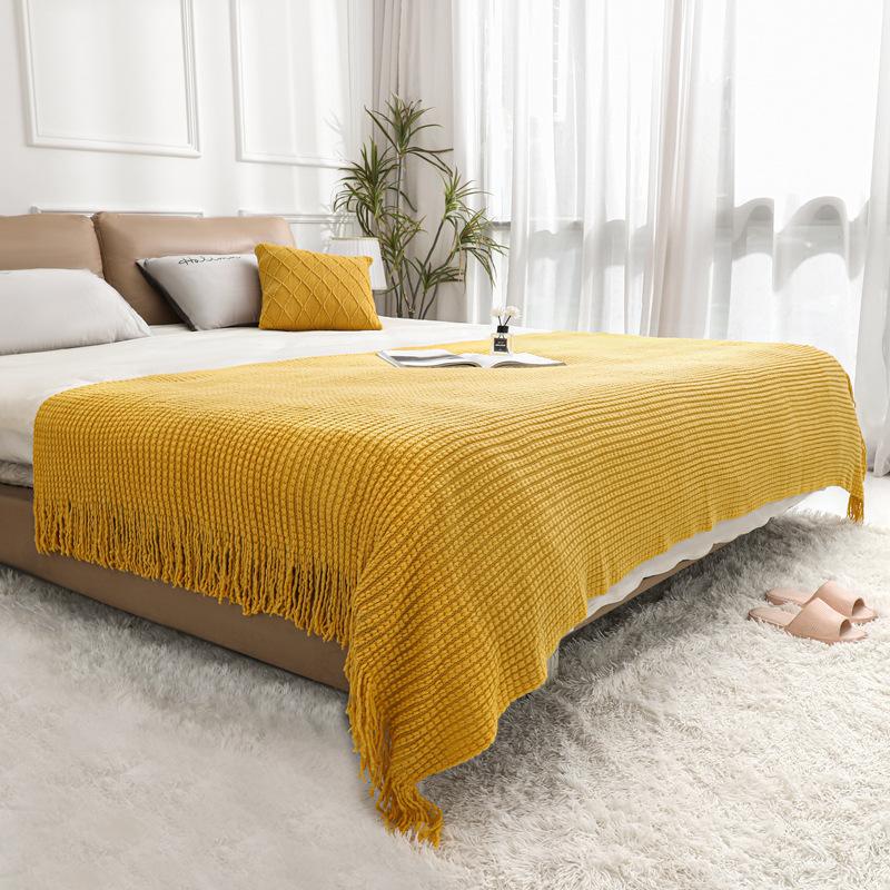 31 de tipuri de pături nordice din lână tricotate cu romburi, pături pentru capătul patului, pături pentru canapele, pături decorative, aparate de aer condiționat decorative pentru familii