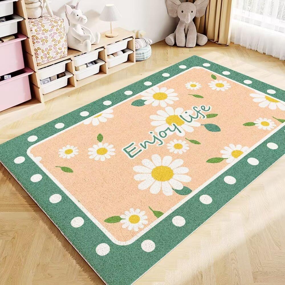 

Ковер для гостиной, новый кремовый стиль, для ухода за плюшевой спальней, толстый имитация кашемира, диван, ковер, подушка 140*200CM